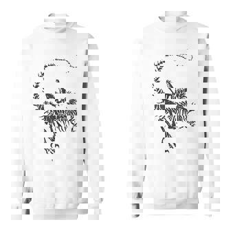 Velociraptor Skeleton Dinosaur Fossil Bones Kids Tank Top Sweatshirt Unisex | Mazezy