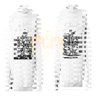 Vintage Beagle Dog Let Em' Run Rabbit Hunting Sweatshirt | Seseable CA