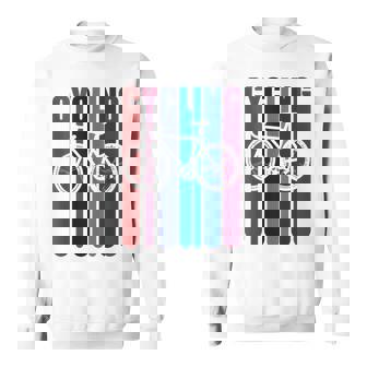 Vintage Cycling Retro Bike Riding Tank Top Sweatshirt Unisex | Mazezy