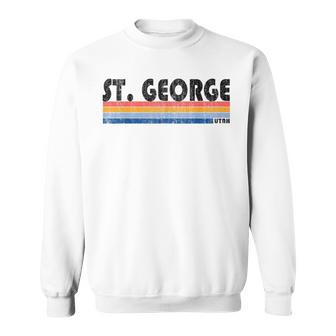 Vintage Estilo De Los Años 80T George Ut Camisa de entrenamiento - Regaloses