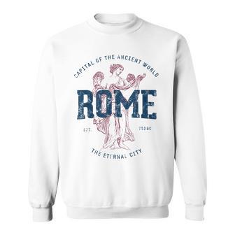 Vintage Italie Rome Retro Sweater e - Cadeauxyz