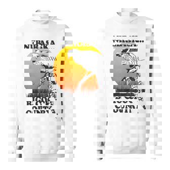 Vintage Style Nebraska Pheasant Travel Tourist Souvenir Sweatshirt Unisex | Mazezy