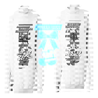 I Wear Blue For Diabetes Awareness Boxing Gloves Coquette Sweatshirt Unisex | Mazezy