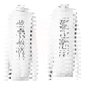 Wedge Throw Trim Bisque Glaze FIRE Pottery Ceramics Meme Tank Top Sweatshirt Unisex | Mazezy