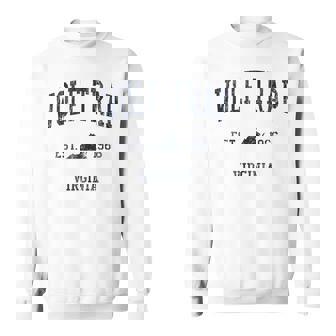 Wolf Trap VA JN1 Vintage Athletic Blue Tank Top Sweatshirt Unisex | Mazezy