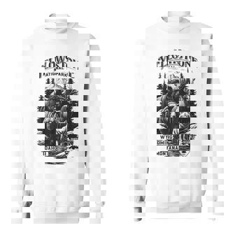 Wyoming Idaho Montana Classic Yellowstone National Park Sweatshirt Unisex | Mazezy