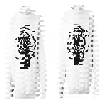 Y2k 90S Cute Cat Tomcat Kitten With Headphone Headset Sweatshirt - Monsterry