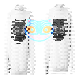 Zoey-Inspired Cheeky Cat Face Sweatshirt Unisex | Mazezy