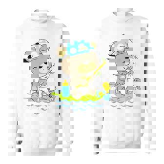 おむつ釣りのベビーベア スウェットシャツ - Kawaiitshirt