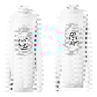 びーえするるる【Bsテレ東公式】カモフラージュ柄tシャツ（ホワイト） スウェットシャツ - Kawaiitshirt