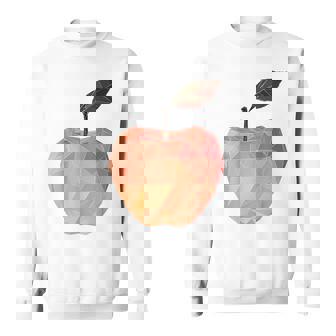 りんご フルーツ モチーフ アート りんご スウェットシャツ - Kawaiitshirt