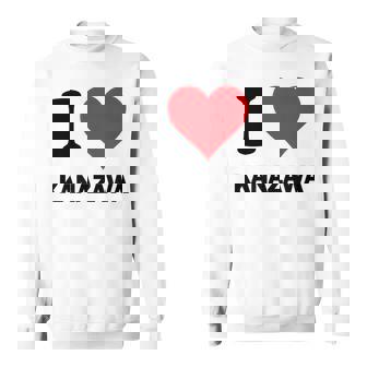 アイハート 金沢 日本大好き 日本土産 スウェットシャツ - Kawaiitshirt