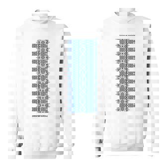 ウクライナ刺繍yshyvanka プリント 民族風オーナメント スウェットシャツ - Kawaiitshirt