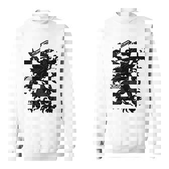 オランダ国旗 オランダプライド オランダルーツ ライオンコート スウェットシャツ - Kawaiitshirt