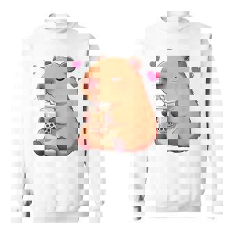 カピバラバブルティー スウェットシャツ - Kawaiitshirt