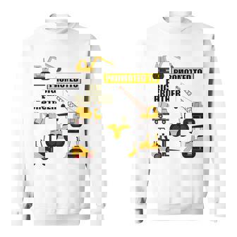 キッズ Big Brother ブルドーザーフォークリフトショベルに昇進。 スウェットシャツ - Kawaiitshirt