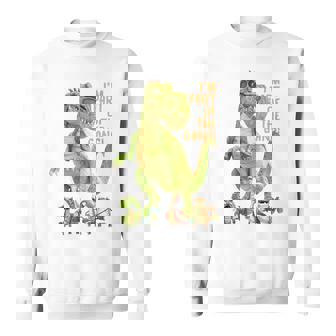 キッズ ギガントサウルス、最大の恐竜-カラフルで楽しいデザイン スウェットシャツ - Kawaiitshirt