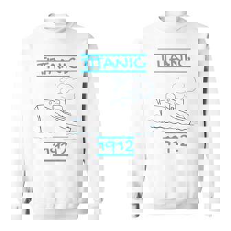 キッズ タイタニック キッズ 帆船 ヴィンテージ クルーズ ベッセル 1912 スウェットシャツ - Kawaiitshirt