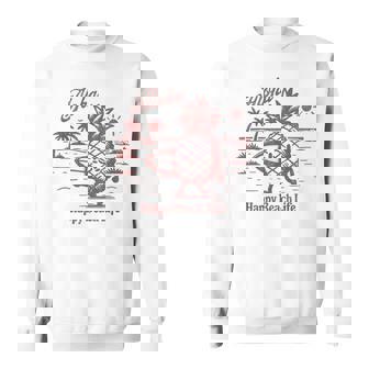 サーフィン パイナップル レトロ ビーチ ヤシの木 トロピカル 美学 スウェットシャツ - Kawaiitshirt