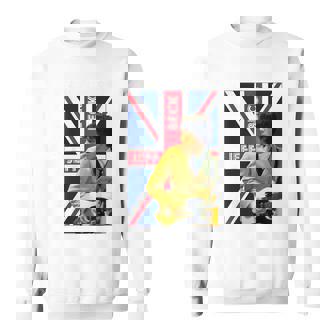 ジェフベック_002_Back Printed スウェットシャツ - Kawaiitshirt