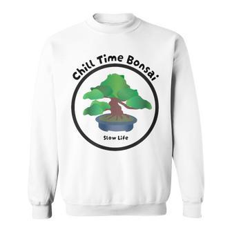 チルタイム盆栽 スウェットシャツ - Kawaiitshirt