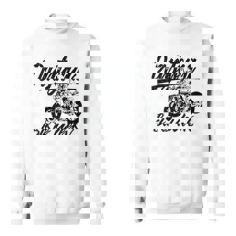 デイトナdaytona ビーチバイクウィーク レトロアンティーク調オートバイデザイン スウェットシャツ - Kawaiitshirt