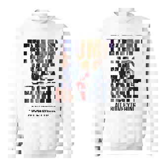 トランプはすべてについて正しかった-トランプ・キス・フラッグ スウェットシャツ - Kawaiitshirt