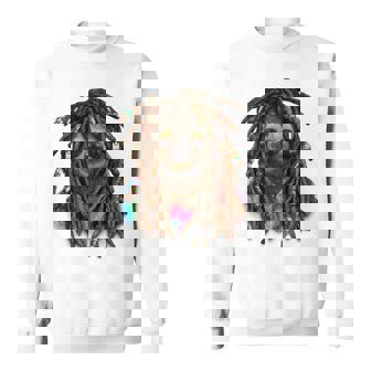 ドレッド ヒップホップ レゲエ 動物 ナマケモノ スウェットシャツ - Kawaiitshirt