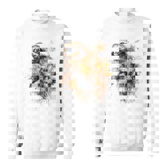 ナマケモノのアートワーク 動物ナマケモノ スウェットシャツ - Kawaiitshirt