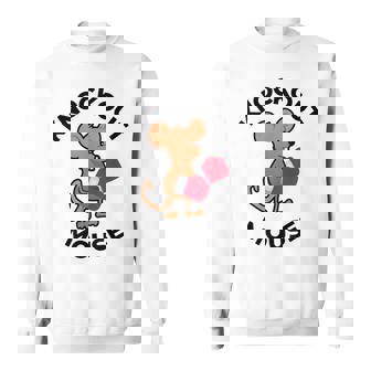 ノックアウトマウス 面白い科学、微生物学、面白い遺伝学 スウェットシャツ - Kawaiitshirt