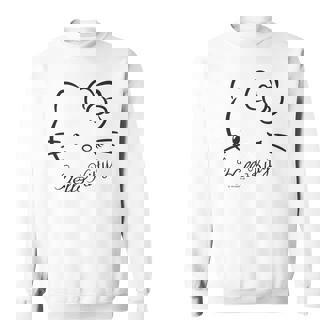 ハローキティ Usデザイン ウインク 長袖tシャツ スウェットシャツ - Kawaiitshirt