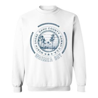 ハワイ ワイメア ベイ ノースショア オアフ島 長袖tシャツ スウェットシャツ - Kawaiitshirt