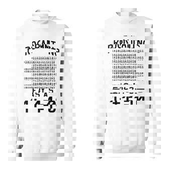 バイナリコーディングプログラミング 1110 バイナリコード スウェットシャツ - Kawaiitshirt