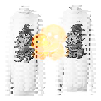 パンチ君 廃猿 日本 動物園 パンチ ぬいぐるみ スウェットシャツ - Kawaiitshirt