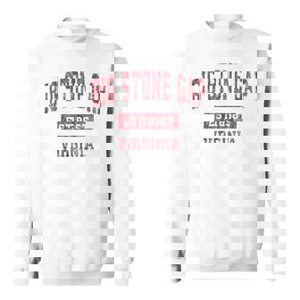 ビッグストーンギャップ バージニアバージニアva ヴィンテージスポーツデザイン レッドデザイン スウェットシャツ - Kawaiitshirt
