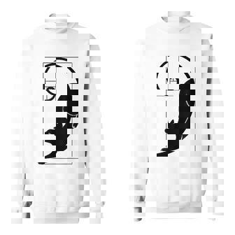 フィボナッチキャット 黄金比プリント スウェットシャツ - Kawaiitshirt