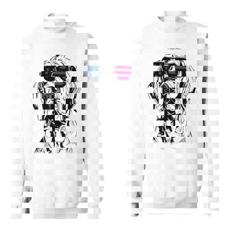 フィラ ブラジレイロ 犬 7月4日 アメリカ国旗 スウェットシャツ - Kawaiitshirt