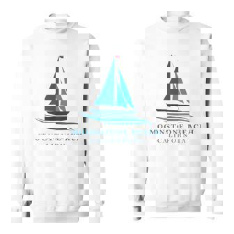ムーンストーンビーチ カリフォルニア ヨットお土産 スウェットシャツ - Kawaiitshirt