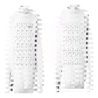 メルちゃん モチーフパターン スウェットシャツ - Kawaiitshirt