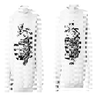 リスちゃん リス シマリス モチーフ げっ歯類 動物 カラフル デザイン スウェットシャツ - Kawaiitshirt