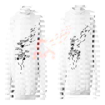 ロブスター愛好家のためのフラワータンポポロブスターシャツ スウェットシャツ - Kawaiitshirt