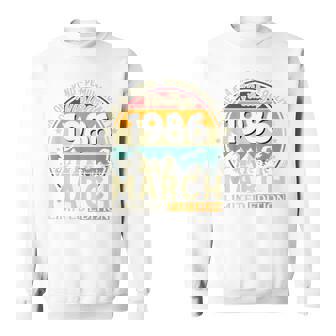 ヴィンテージカー 1986 年3月 40 歳の誕生日 1986 年のクラシックカー スウェットシャツ - Kawaiitshirt