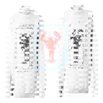 ヴィンテージレッドロブスター スウェットシャツ - Kawaiitshirt