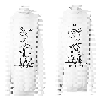 不戦の鳩 世界平和の象徴 ホープ・ハーモニー・フェスティバル No War Dove Of Wolrd Peace 長袖tシャツ スウェットシャツ - Kawaiitshirt