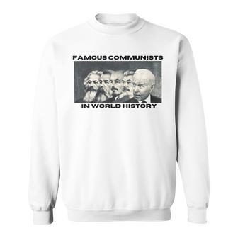 世界史で有名な反バイデン共産主義者 スウェットシャツ - Kawaiitshirt