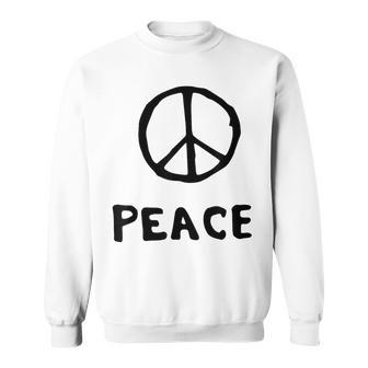 平和の印 平和のシンボル 世界平和 希望 調和 Peaceign World Peaceymbol Hope スウェットシャツ - Kawaiitshirt