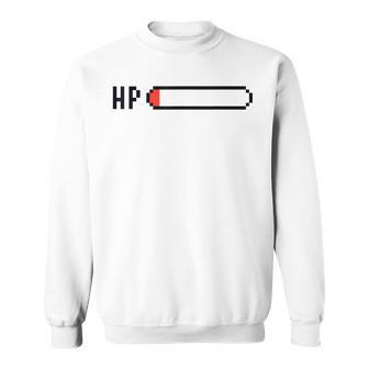 絶不調を伝える ピクセルアートパロディデザイン スウェットシャツ - Kawaiitshirt