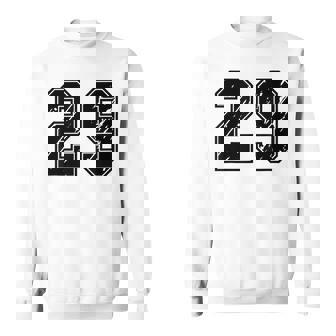 背番号 29 チーム短大スポーツ背番号付きユニフォーム スウェットシャツ - Kawaiitshirt