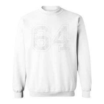 背面に64番。 スウェットシャツ - Kawaiitshirt