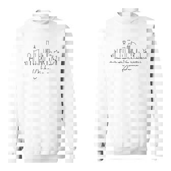 街 スカイライン 旅行 お土産 観光 横浜 日本 スウェットシャツ - Kawaiitshirt